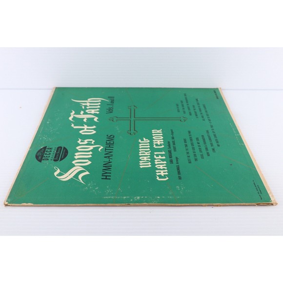 Waring Chapel Choir Songs Of Faith Hymn-Anthems Vol. I & II, LP Record DL 8039 - Picture 3 of 16